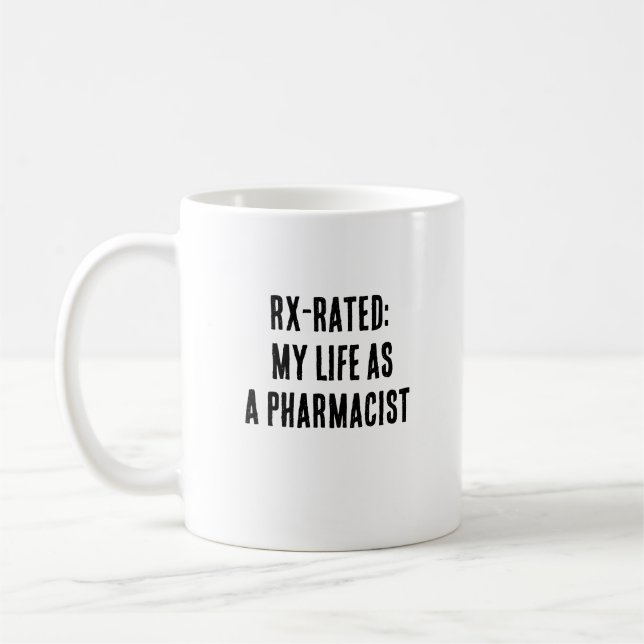 Rx-Rating: Mein Leben als Apotheker Kaffeetasse (Links)