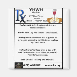 Rx-YHWH Magnet