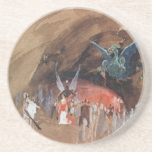 Ryabushkin Dragons Cave Untersetzer