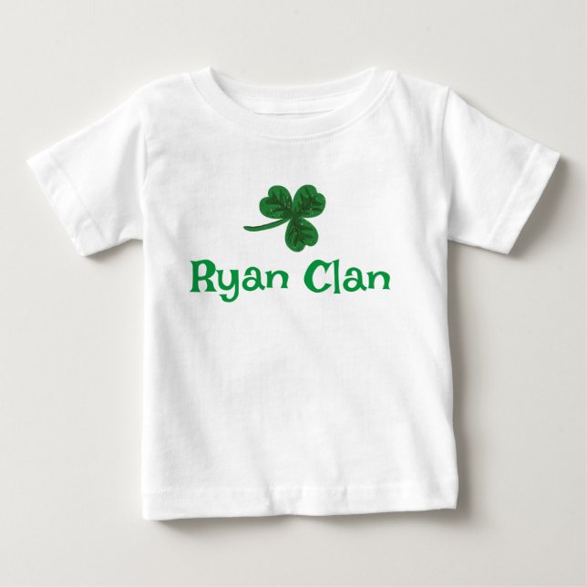 Ryan Clan Shamrock T-Shirt (Vorderseite)