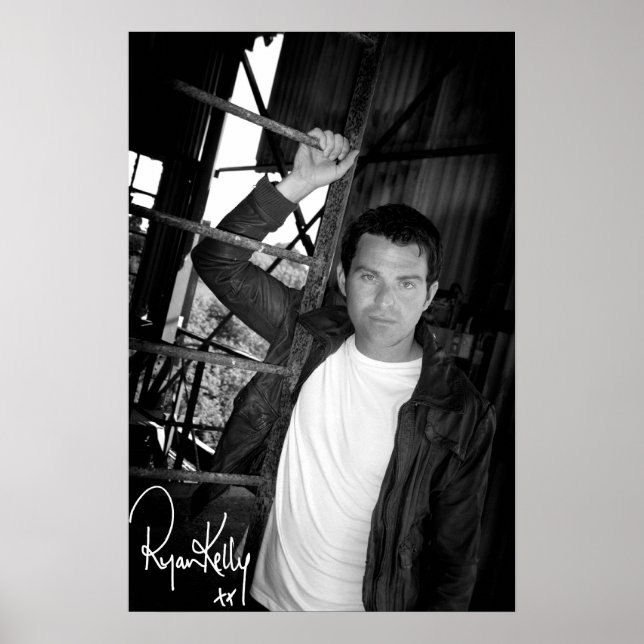 Ryan Kelly Music - Plakat "signed" - Ladder (Vorne)