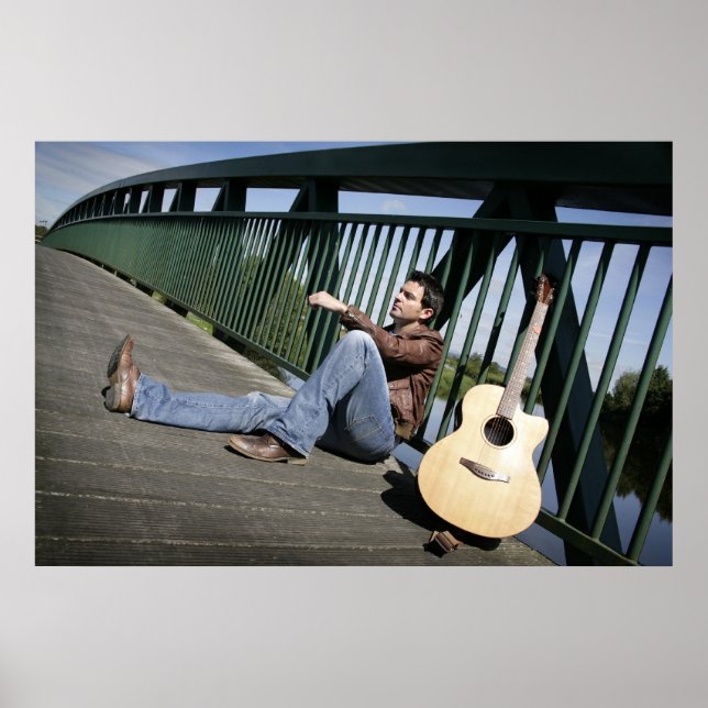 Ryan Kelly Music - Poster - Gitarre (Vorne)