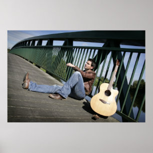 Ryan Kelly Music - Poster - Guitare