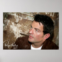 Ryan Kelly Music - Poster- Lederjacken-"Unterzeich