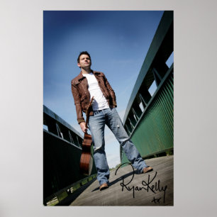 Ryan Kelly Music - Poster - Pont - "Signé"