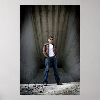 Ryan Kelly Music - Poster "signed" - Warehouse