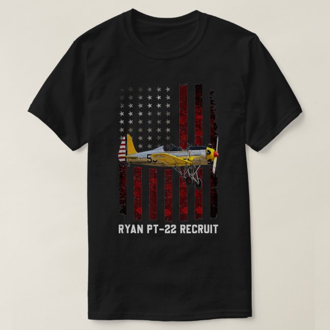 Ryan pt 22 rekrutieren pt22 Flugzeug T-Shirt (Design vorne)