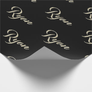 Ryan Vorname Name edles Geschenkpapier Papier