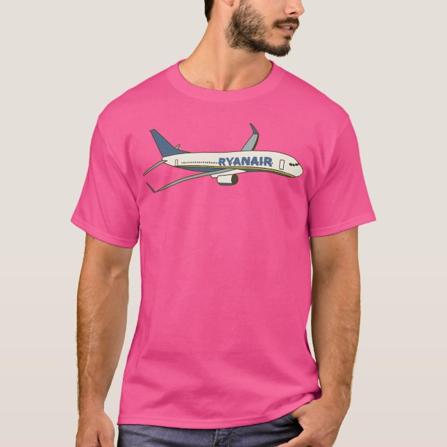 Ryanair-Flugzeug T-Shirt (Vorderseite)