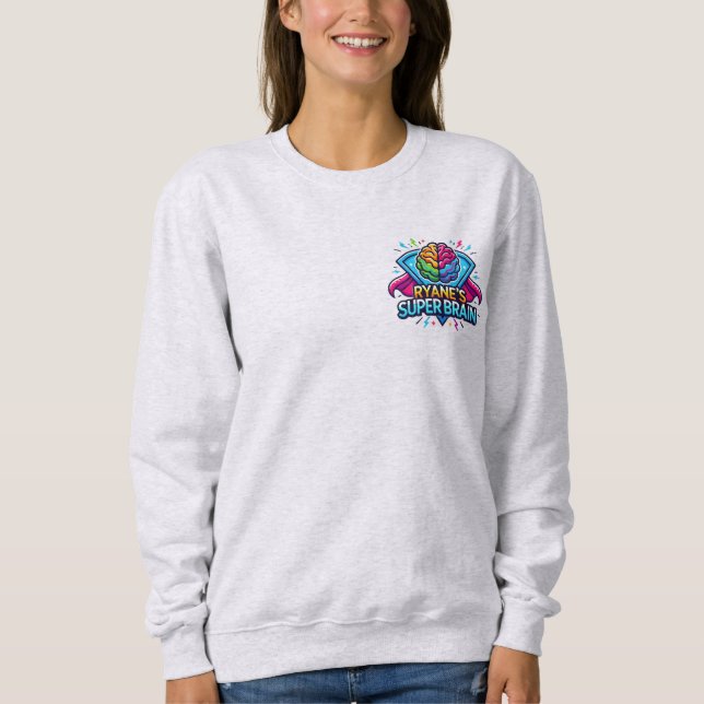 Ryane's Super Brain - Frauencrewneck Sweatshirt (Vorderseite)