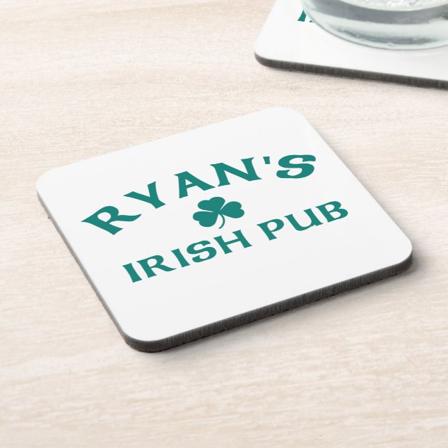 Ryan's Irish Pub Getränkeuntersetzer (Linke Seite)