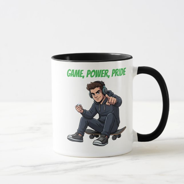 Ryder Game Power Pride Mug – Urban Gamer Style Tasse (Rechts)