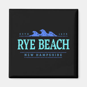 Rye Beach New Hampshire Rye Beach Nh Küstenlinie Magnet