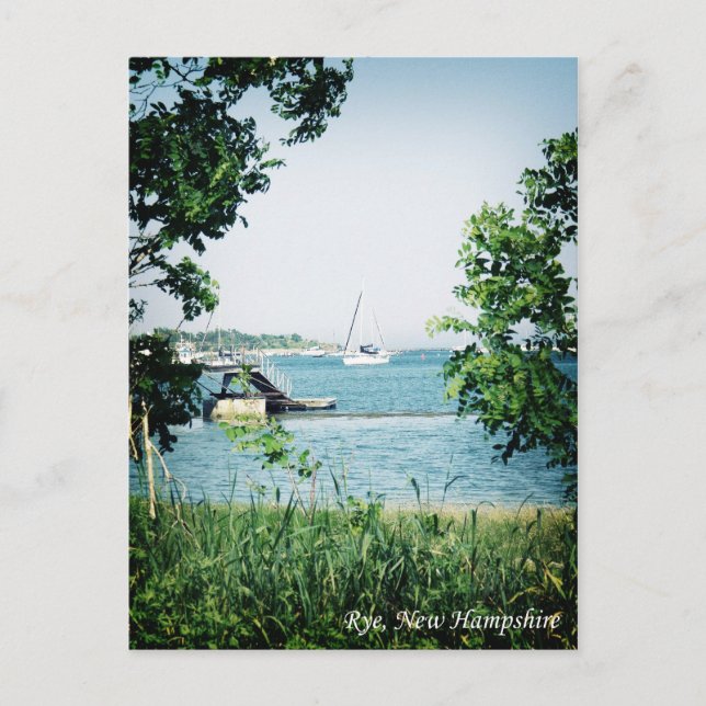 Rye, carte postale du New Hampshire (Devant)