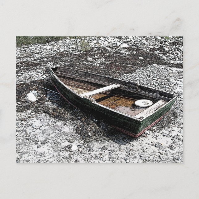 Rye Dinghy Postcard Postkarte (Vorderseite)