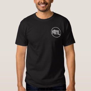 RYL-bestickter Abschlag für Männer Besticktes T-Shirt
