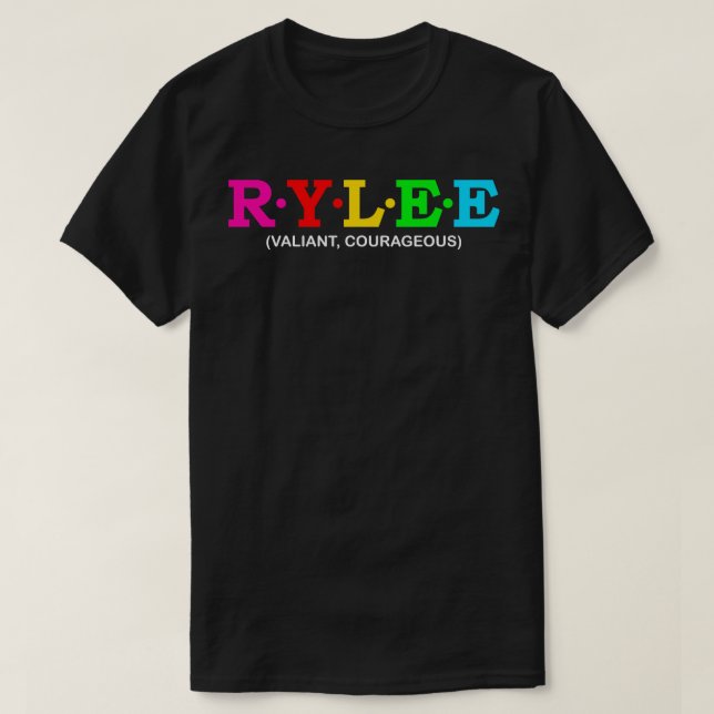 Rylee Tapfer Mutig T-Shirt (Design vorne)