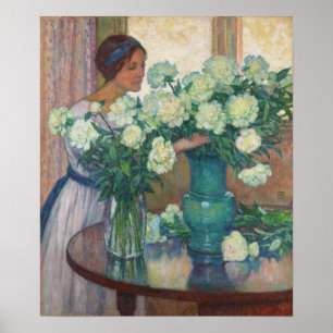 Rysselberghe - Die weißen Ponys Poster