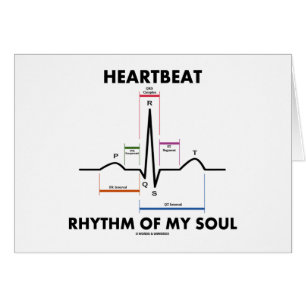 Rythme de battement de coeur de mon âme (ECG/EKG)