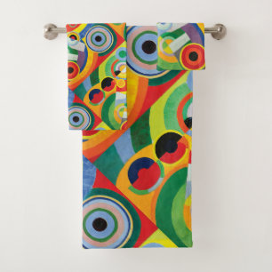 Rythme Joie de Vivre von Robert Delaunay Badhandtuch Set
