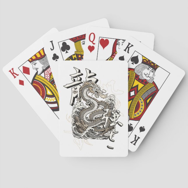 Ryu Ascension Spielkarten (Rückseite)