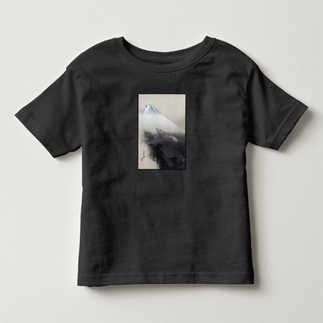 Ryu Shoten Mt. Fuji & Dragon von Ogata Gekko Kleinkind T-shirt (Vorderseite)