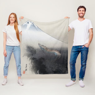 Ryu Shoten über Fuji, Japan Fleecedecke