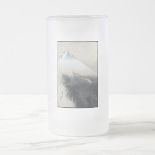 Ryu Shoten über Fuji, Japan Mattglas Bierglas