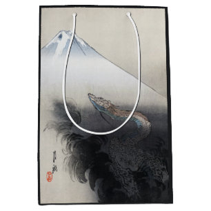Ryu Shoten über Fuji, Japan Mittlere Geschenktüte