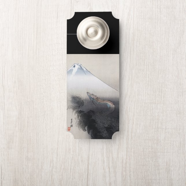 Ryu Shoten über Fuji, Japan Türanhänger (Auf Knauf)