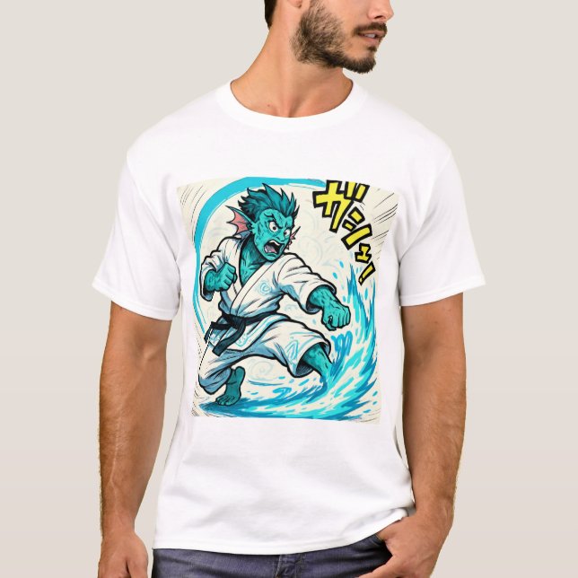 Ryūjin Tsunami Sweep T-Shirt (Vorderseite)