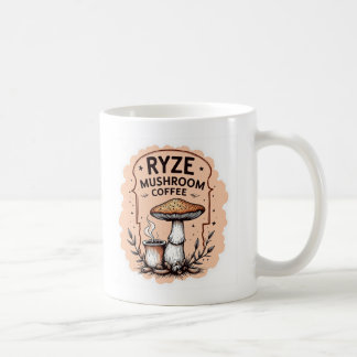 Ryze-heißer Pilzkaffee Kaffeetasse