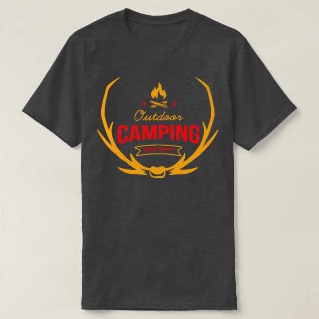 rz Camping T-Shirt (Design vorne)