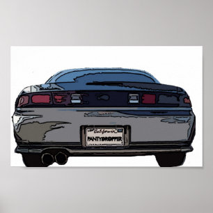 S14 Hintere Plakette Poster
