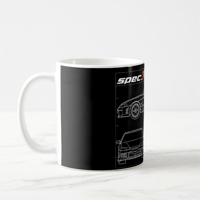 s15 spec oder aero line art blue print zeichn the3 kaffeetasse (Links)