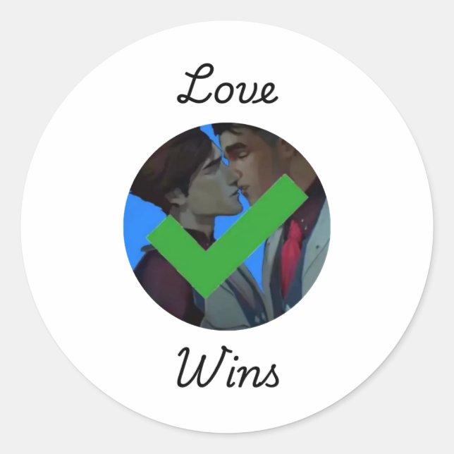 S1 Jayvik Liebe gewinnt Sticker (Vorderseite)