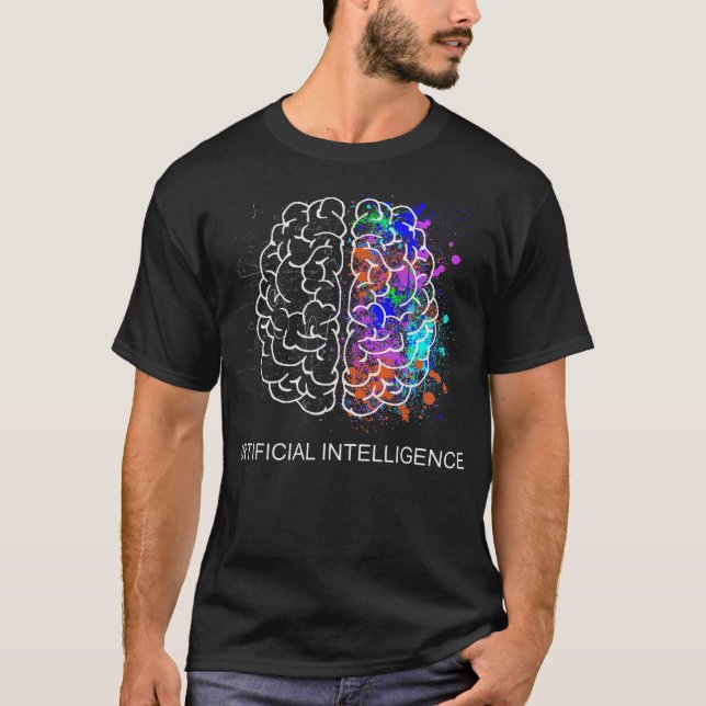 S2 Artificial Intelligence AI (42) T-Shirt (Vorderseite)