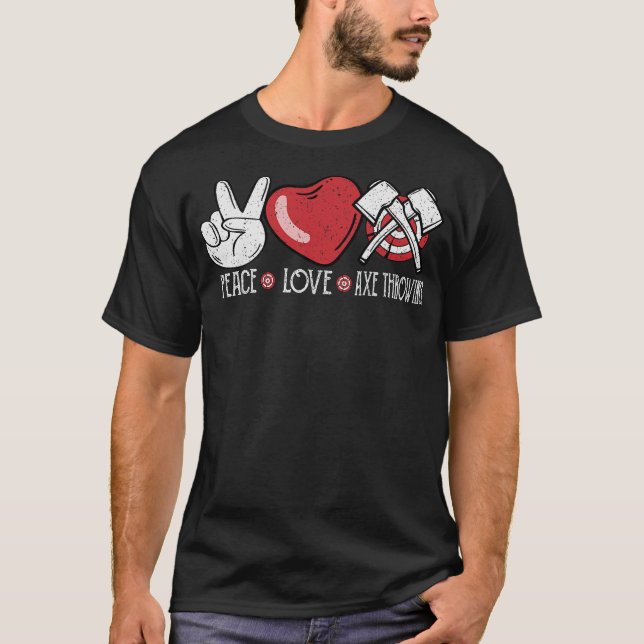S2-Ax-Throwing Ax Throwing Axes (32) T-Shirt (Vorderseite)