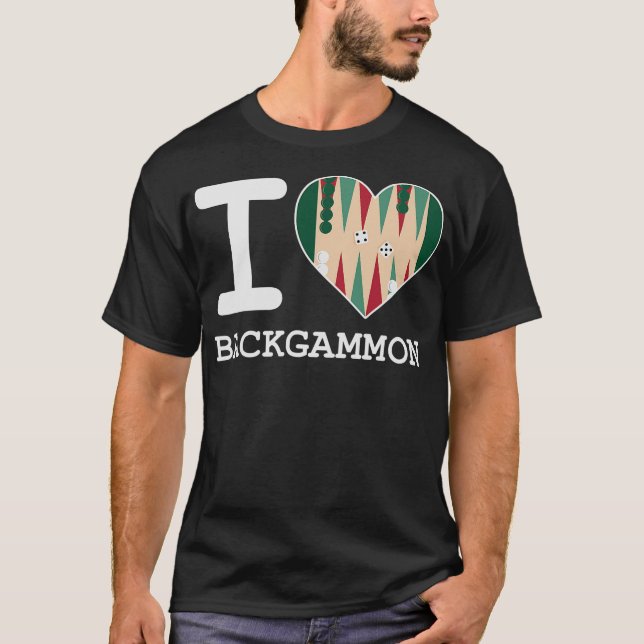 S2 Backgammon (24) T-Shirt (Vorderseite)