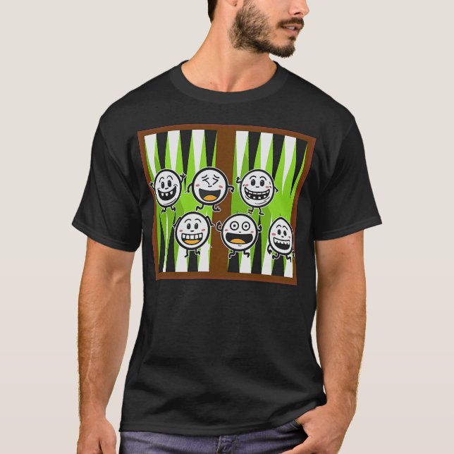 S2 Backgammon (50) T-Shirt (Vorderseite)