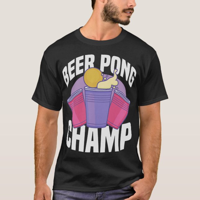 S2 Beer Pong (76) T-Shirt (Vorderseite)