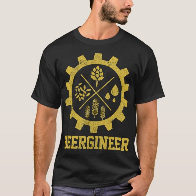 S2 Bierbrauer (4) T-Shirt (Vorderseite)