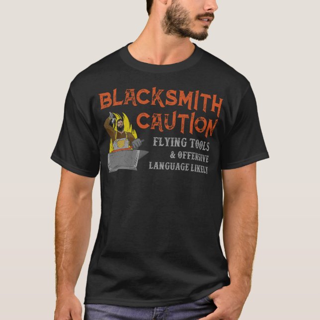 S2 Blacksmithing Blacksmith (37) T-Shirt (Vorderseite)