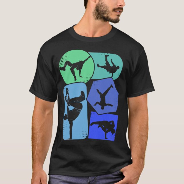 S2 Breakdance Breakdancer (101) T-Shirt (Vorderseite)
