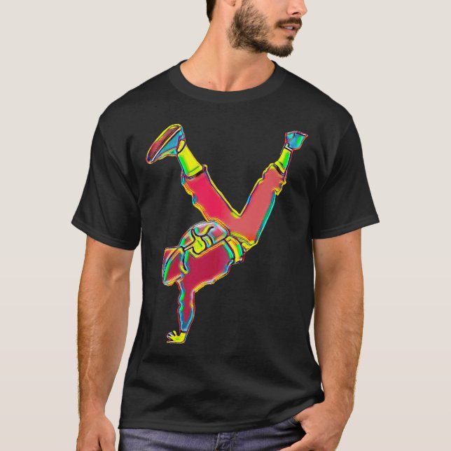 S2 Breakdance Breakdancer (102) T-Shirt (Vorderseite)