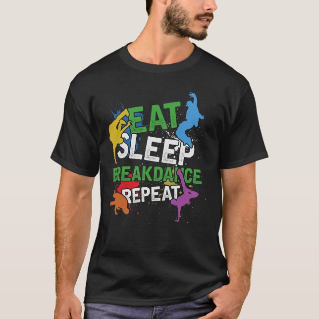 S2 Breakdance Breakdancer (16) T-Shirt (Vorderseite)