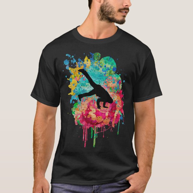 S2 Breakdance Breakdancer (23) T-Shirt (Vorderseite)