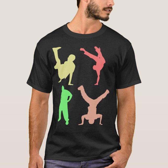 S2 Breakdance Breakdancer (44) T-Shirt (Vorderseite)