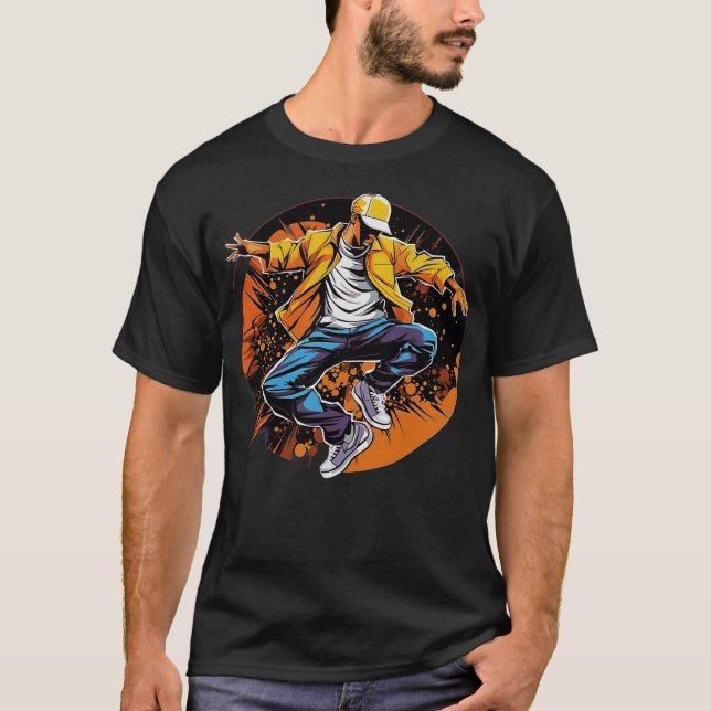 S2 Breakdance Breakdancer (50) T-Shirt (Vorderseite)