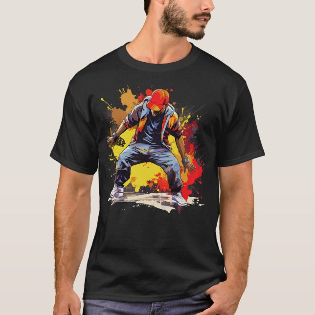 S2 Breakdance Breakdancer (51) T-Shirt (Vorderseite)